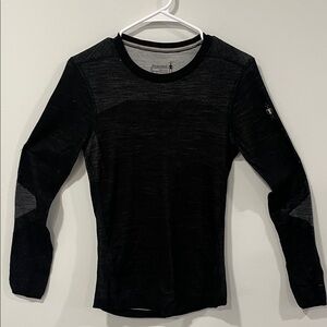 Smartwool Black Long Sleeve Shirt Sweater